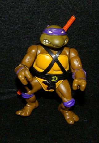 1988 Teenage Mutant Ninja Turtles Tmnt Donatello Figure Playmates Vintage