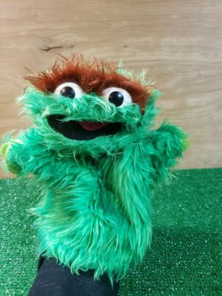 Vintage Sesame Street / Jim Henson Oscar The Grouch Muppet Puppet