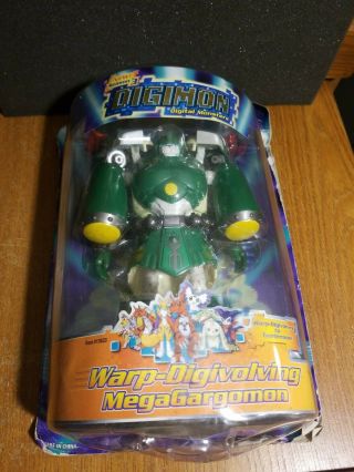 Digimon Warp Digivolving 8 " Megagargomon Terriermon Partially Open Package 2002