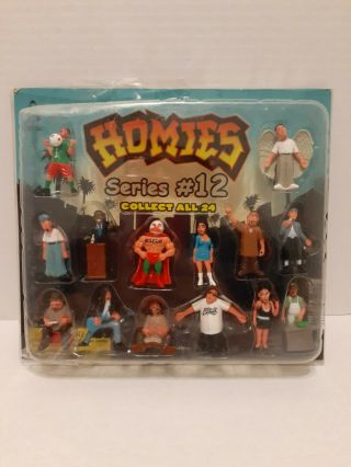 Homies Series 12 Rare Figures Set Of 14 Vending Machine Display