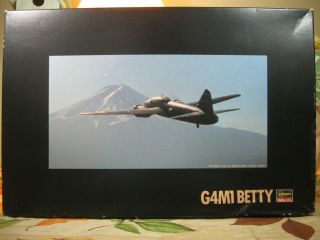 Vintage Hasegawa 1/72 Mitsubishi G4m1 Betty Bomber Qp15
