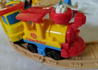 Fisher Price Flip Track Train Set Vehicles And Accessories 1994