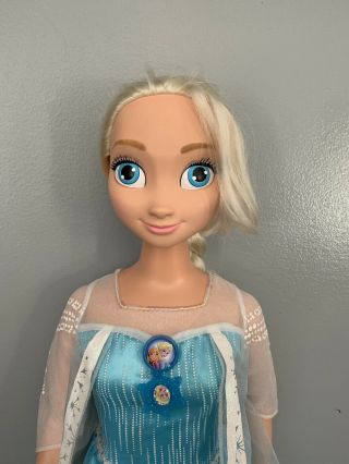 Elsa Frozen 38” My Size Doll Disney Princess Lifesize 3 ft tall Jakks Pacific 2