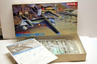 1/72 Mistel 5 With He162a - 2 Dml 5002