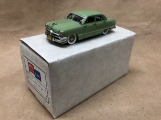 1/43 Motor City Usa 1950 Ford 4 Door Rare Green Color Mc - 20