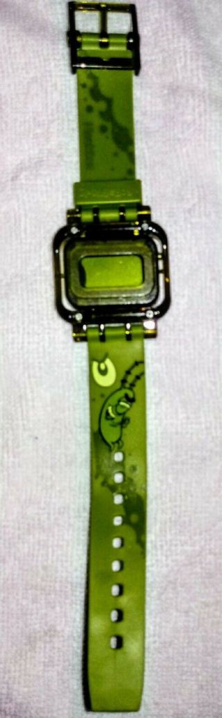 Vintage Viacom Spongebob Squarepants Digital Watch Featuring Plankton