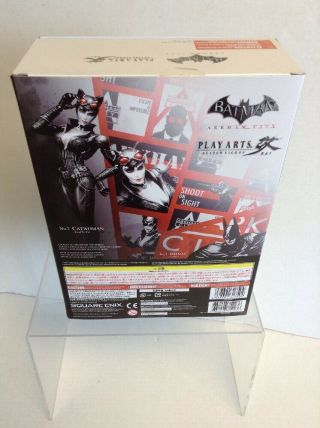 Square Enix Batman Arkham City: Play Arts Kai Catwoman Action Figure NIB, 3