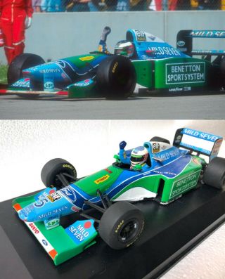 Michael Schumacher Benetton B194 GP San Marino 1:18 Mild Seven Decals 2