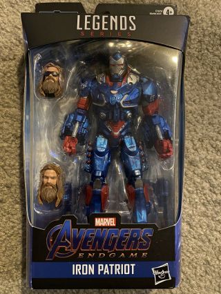 Marvel Legends Avengers Endgame 6 " Figure Iron Patriot Baf Thor