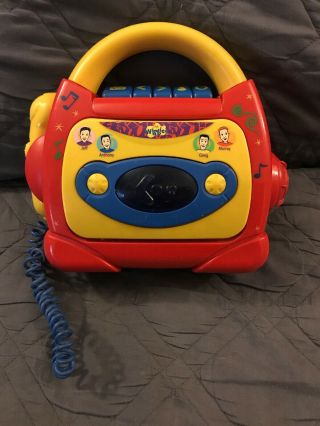 The Wiggles Cassette Tape Player Recorder Microphone Sing - A - Long (not)