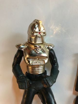 Battlestar Galactica Mattel 1978 Gold Cylon Commander Action Figure Complete 2