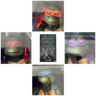 Sdcc Tmnt Box Set Neca Teenage Mutant Ninja Turtles 7 " Inch 2018 Figures