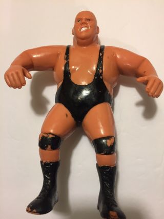Vtg Rubber Wrestler 1985 King Kong Bundy Titans Inc.