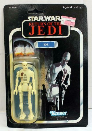 Vintage Star Wars Kenner 8d8 Action Figure Rotj C8 - Y