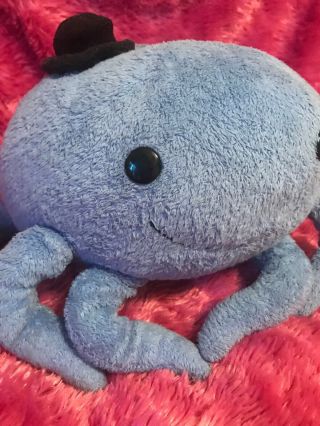 Oswald The Octopus Viacom Nick Jr Blue Plush Gund Stuffed Toy