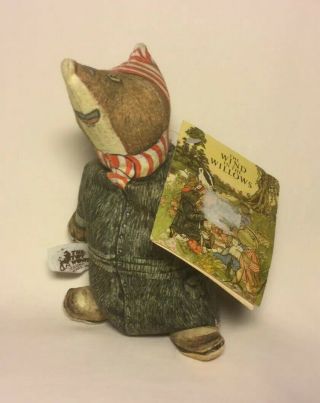 Vintage The Wind In The Willows Mr Ratty Mole Beanbag Plush Toy The Toy
