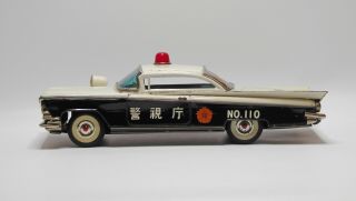 1959 Buick Electra Tin Friction Sedan Police Coupe Nomura Japan