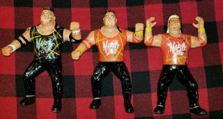 1994 Osftm Wcw Wrestling Figures Nasty Boys