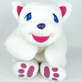 Lisa Frank Roary plush soft toy Polar bear teddy White Large Big 3