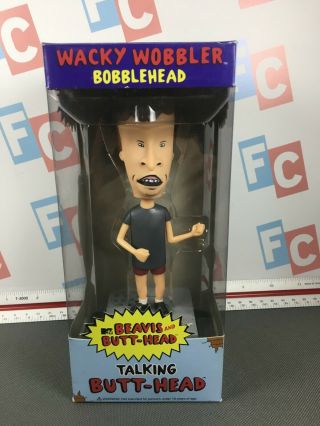 Funko Wacky Wobblers Beavis And Butthead Series Talking Butt - Head Figure
