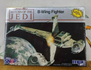 From 1983 - Star Wars Return Of The Jedi B - Wing Fighter Golden Opportunity