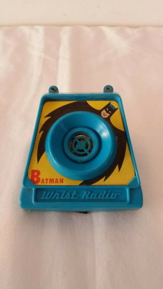 Vintage Remco Batman Wrist Radio