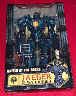 Pacific Rim Jaeger Gipsy Danger 6 " Action Figure Loot Crate Exclusive 2016