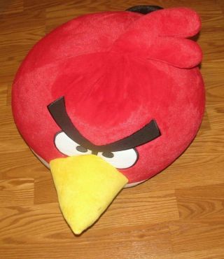 Rare Giant Red Angry Birds Jumbo Plush 23 "