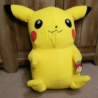 Pokemon Pikachu Huge 26 " Stuffed Animal Plush Toy Official Merchandise Giant Big