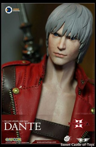 1/6 Asmus Toys Action Figure The Devil May Cry Iii Series Dante Dmc301