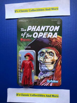 The Phantom Of The Opera Masque Of The Red Death Reaction Figure Horror 7