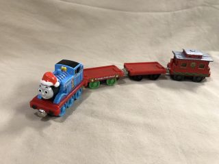 Thomas Engine Metal Diecast Train Take Along N Play Christmas Holiday Caboose