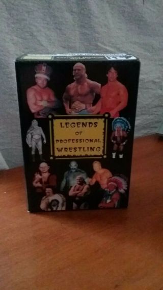 Legends Of Professional Wrestling Captain Lou Albano Wcw Wwf In Pkg
