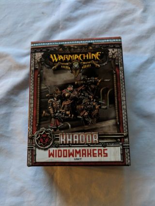 Privateer Press Iron Kingdoms Warmachine Khador Widowmakers Box Set Metal