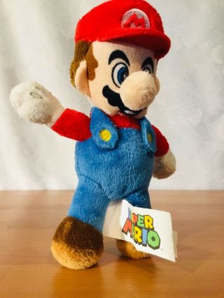 Mario Brothers Plush - Nintendo 2017 - 7” - Can Also Be As Keychain