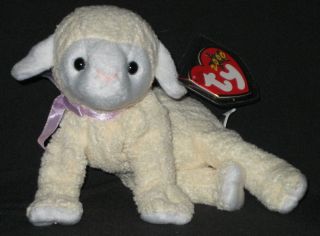 Ty Fleecie The Lamb Beanie Baby - With Tags