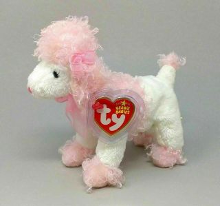 Ty Beanie Baby Divalightful Poodle Dog (6 Inch Doll) With Tags 2005