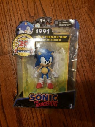 Rare Sonic The Hedgehog 20th Anniversary Figure