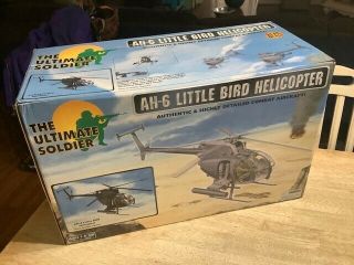 Ah - 6 Little Bird Helicopter 1999 Part No.  14000 The Ultimate Soldier 1/6 Scale