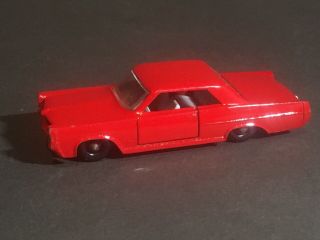 Vintage Lesney Matchbox Series No.  22.  Red Pontiac Gp Sports Coupe