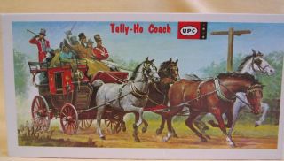 Vintage Tally - Ho Coach By Upc Kit 4002 - 100 In 1:40 Scale Rare Plastic Kit