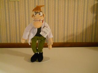 Disney Store Exclusive Dr Doofenshmirtz Phineas Ferb Villain Plush Doll Tags