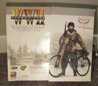 1/6 Scale Ww2 Dragon Bicycle Trooper " Jupp Bauer "