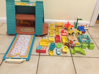 Fisher Price Little People Vintage A Frame House