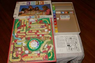 Vintage 1981 Edition Life: A Family Board Game Milton Bradley Usa 2 - 8 Players 9,