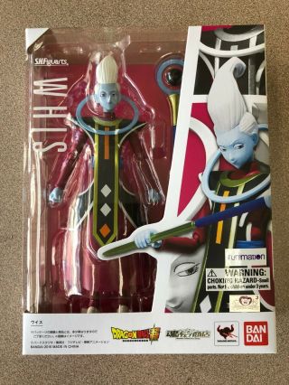 Flawed Box Dragon Ball Z Whis S.  H.  Figuarts Action Figure Bandai