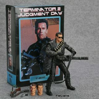 Neca Terminator 2: Judgment Day T - 800 Arnold Schwarzenegger Pvc Action Figure