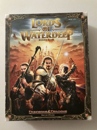 Lords Of Waterdeep: A Dungeons & Dragons Board Game By Wizards Of The Coast