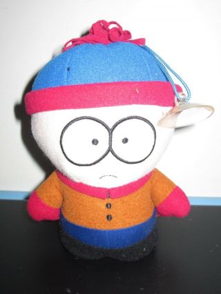 Rare South Park Stan Plush Toy Doll Figure/cup By Fun 4 All