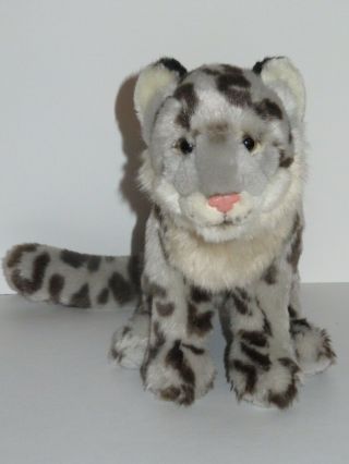 Webkinz Signature Snow Leopard Wks1048 Plush Ganz Stuffed Animal No Code Grey